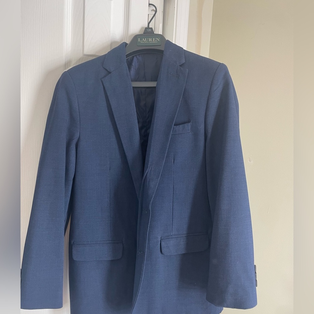 Navy blue izod sports coat